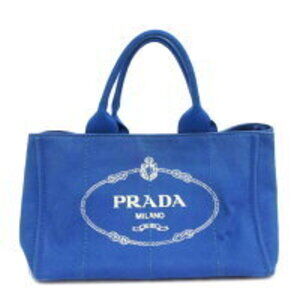 PRADA Canapa Canvas Cobalt Blue
